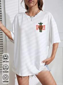 Women T-Shirts - White - View 4