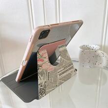 1件 書本式支架保護平板電腦保護殼，相容 A16 2025、 Galaxy Tab S9 FE/S8 Plus/S7/S10、Oppo Pad、 Matepad、Vivo Pad、Honor Pad、 Xiaoxin Pad - 彩色 - 查看 7