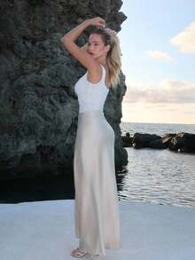 Women Midi Dresses - Old Rose - View 8