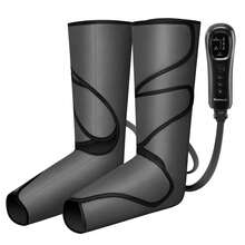 Nekteck Leg Massager,Air Compression, Foot And Calf Massage Machine With Hand-Held Controller 2 Modes 3 Intensities, Adjustable Leg Wraps - 美規A型插(110-127V) - 查看 8