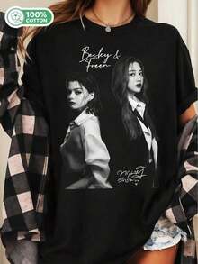 Women T-Shirts - Black - View 1