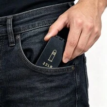 1pc .22 Caliber Bullet Cartridge Box, 3D Printed Portable Micro Storage Container, Outdoor Mini Organizer - Multicolor - View 4