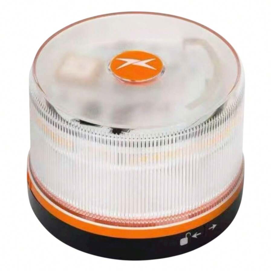 Luz Emergencia Coche Homologado TRAFICO, con SIM y Datos Pagados hasta 2038, Baliza v16 Homologada trafico con Geolocalizador, Obligatoria enero 2026, Luz v16 con Geolocalización 3.0, Aprobada por TRAFICO, Modelo 6LR61