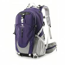 CAMEL CROWN Professional Outdoor Hiking Backpack, Men's Large Capacity Travel Backpack, Women's Hiking Sports Climbing Backpack - Aurora Purple - View 3