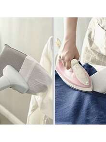Home Mini Ironing Board, Hand-Held Ironing Gloves, Small Hand-Held Heat-Resistant Ironing Board, Compact Shirt, Tie, And Clothing Protective Ironing Pad - A Non Electric Ironing Tool Suitable For Home, Office, And Travel Scenes - A - View 9