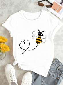 Kvinnor T-shirts - Vitt - Visa 2