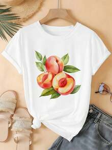 Women T-Shirts - White - View 2