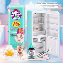 Seri Koleksi Ujung Jari ZURU "Set Makanan Kulkas" - Kotak Mainan Mikro Mini Brands, Mainan Peran yang Istimewa, Mulailah Perjalanan Koleksi Makanan Mini Anda! - MultiWarna - View 7