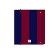FC Barcelona 巴塞隆納足球俱樂部活頁夾，4個圓環（35毫米），含替換內芯，100張A4紙（5x5毫米方格，80克/平方米），硬封面，帶分隔頁和彈性封口 - 免費送貨 ✅ 西班牙大陸地區24/48小時送達 - 資料夾(9) - 查看 3