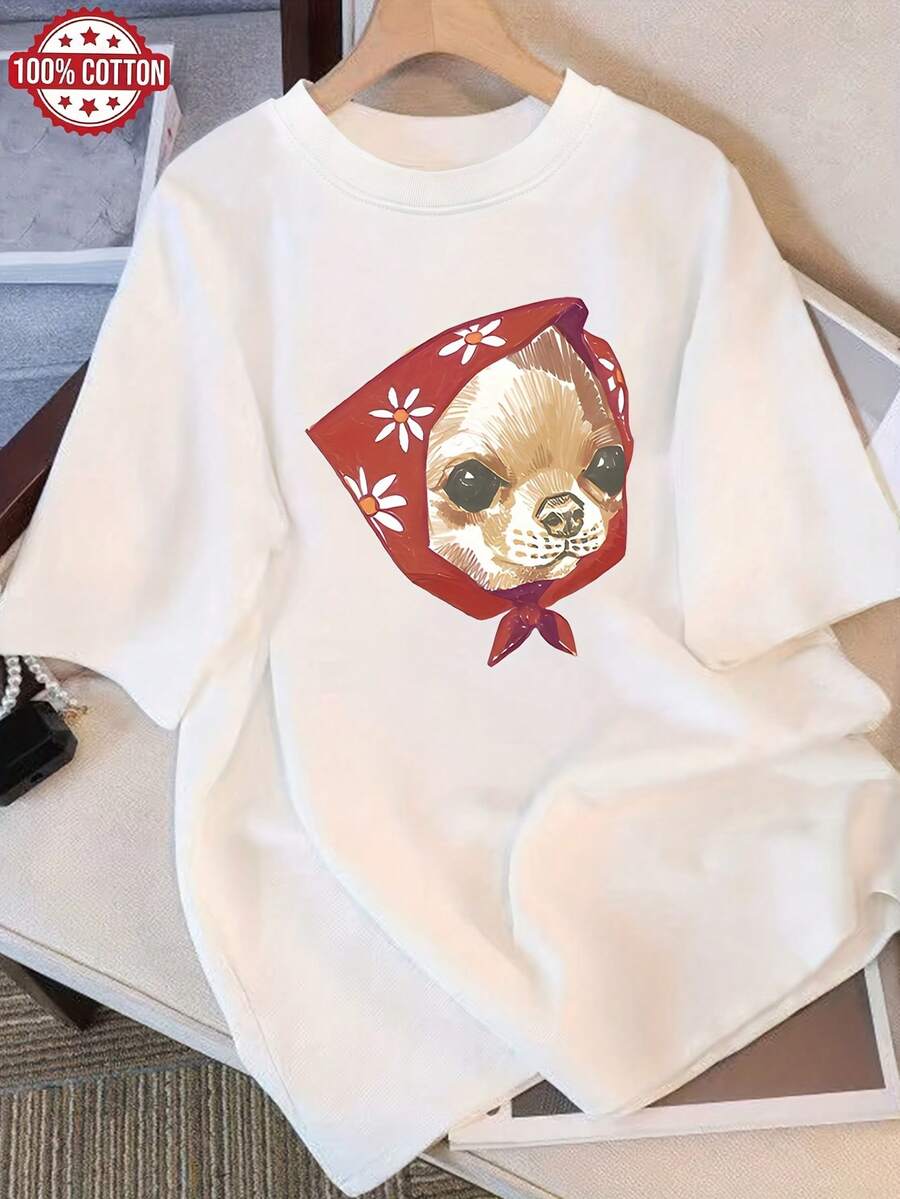 Women T-Shirts - White - View 1