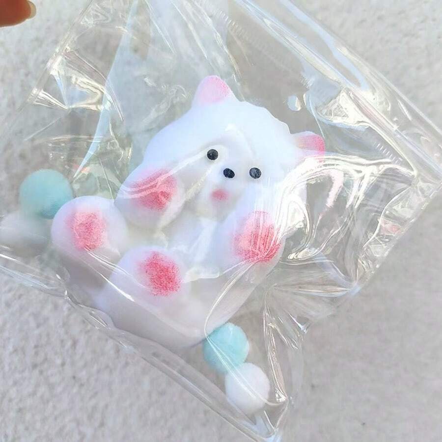1pc Soft Floppy Ear Puppy Plush Doll, Ultra Soft Slow Rebound Realistic Macaron Doll, Cute Stress Relief Doll, Soft Squeeze Doll, Suitable For Anxiety Relief, Perfect Gift For Dog Lovers, Multiple Colors Available