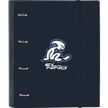 | El Niño Folio Binders With 4 Rings, Hard Covered And Elastic Closure, Includes A4 Refill And Interior Dividers, School Organizers For Back To School - Estándar - View 2