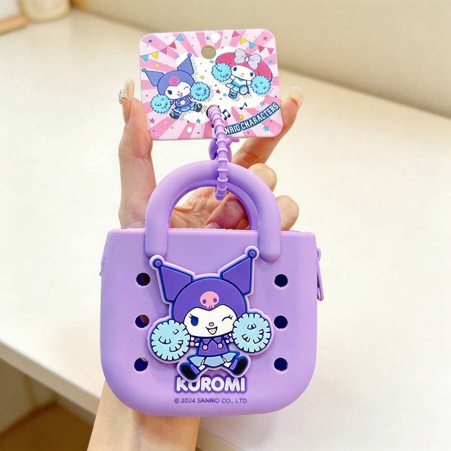 MINISO Sanrio Cartoon Keychain Collection,Cute & Colorful Bag Accessories, Durable Soft Material, Playful Design, Multiple Variants Available - Style 5 - View 1