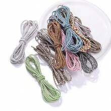 2/5meter Artificial Cotton Braided Cord Thread, 3mm DIY Beading Rope For Jewelry Making, Handmade Accessories - Braided Rope - View 6