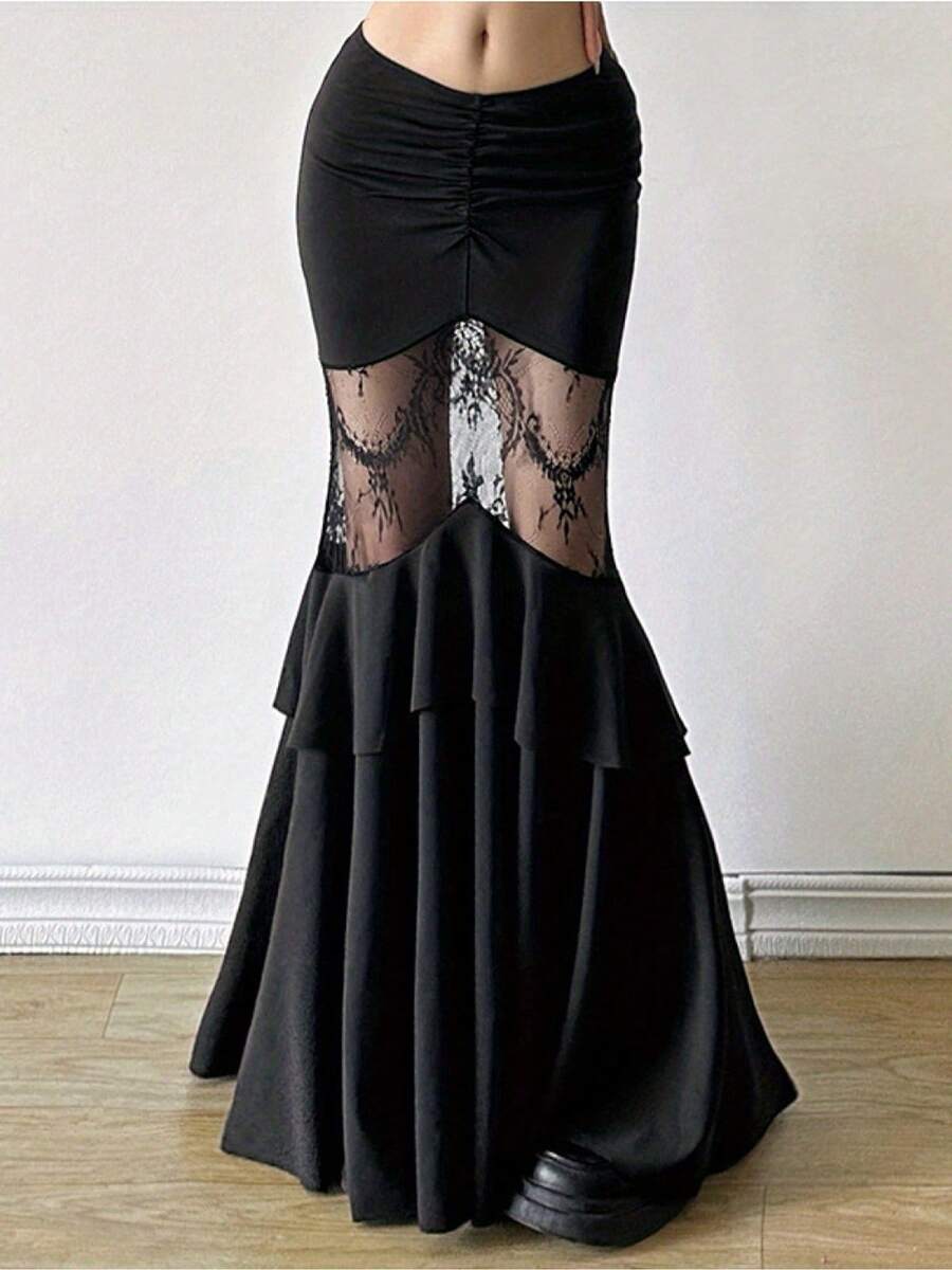 Women Skirts - Black - View 1