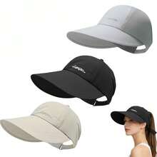 2 Packs Of Spring/Summer Sun-Protective Baseball Caps, Unisex, Lightweight And Adjustable, Hook And Loop Clos - Multicolor - View 4