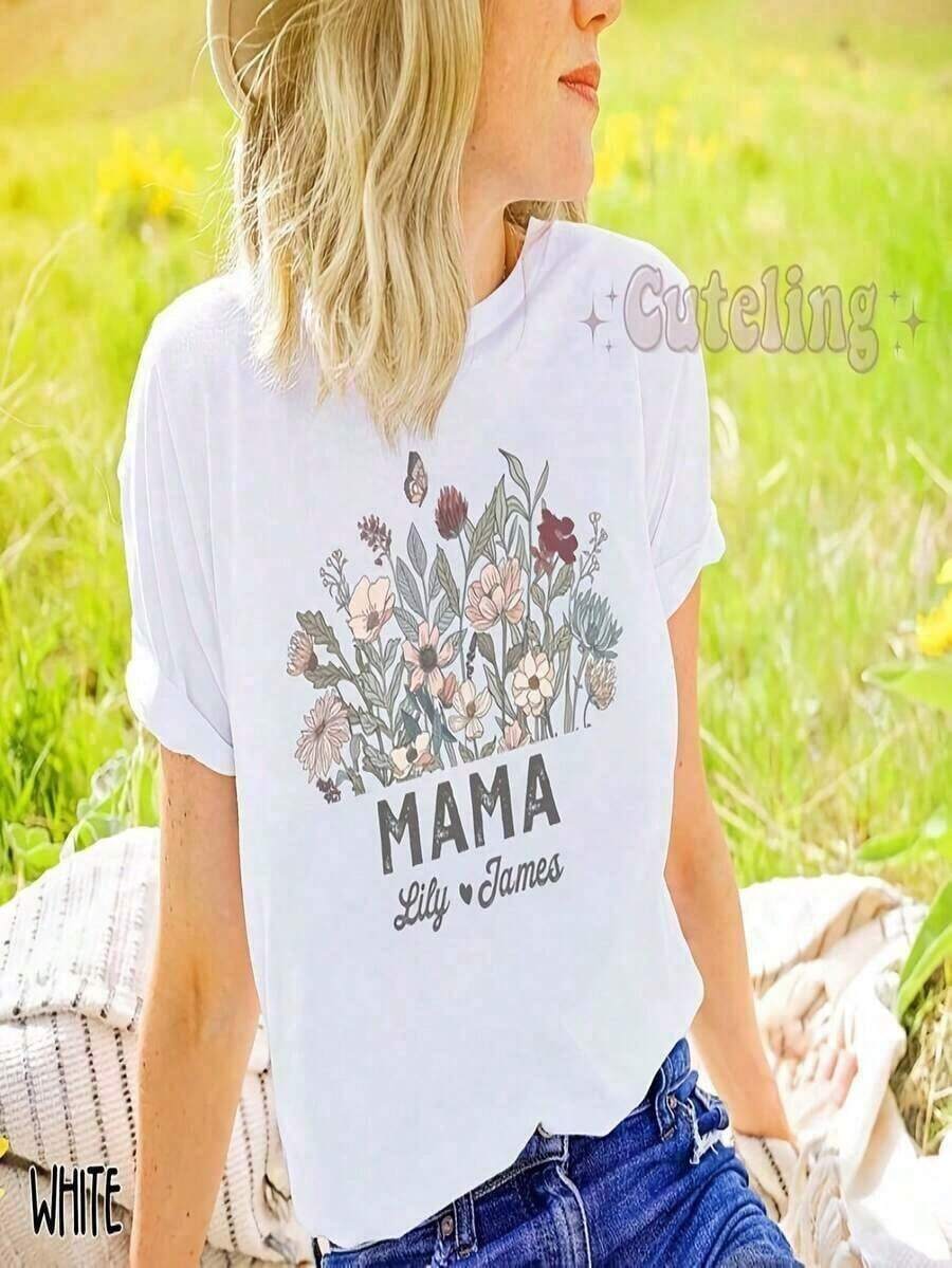 Women's Plus Size T-Shirt With 'Baseball Is My Favorite Season' Print, Casual, Black, Polyester, Short Sleeve, Crew Neck, Machine Washable, Spring And Summer Activewear, Fun Design T-Shirt, Suitable For Sports And Outdoor Activities - 白色 27 - 查看 1