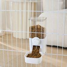 Conjunto de comedero y bebedero automático de gran capacidad para mascotas, comedero y bebedero automático por gravedad, adecuado para jaulas - para alimentar conejos, gatos, perros, cobayas - 500ml - Ver 16