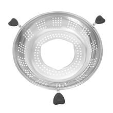 WOBENFOG Rotary Hot Pot, 16.7in Lifting Hot Pot, Stainless Steel Shabu Shabu Pot With Lifting Strainer For 8-12 People, Removable Divider Pot Compatible With Gas, Induction & Ceramic Stoves - View 10