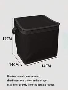 Minimalist Fashionable Portable Foldable Insulated Bag - Cooler Bag, Lunch Bag And Food Container, Suitable For Home, Kitchen, Outdoor And Camping (Non-Food Contact Grade) - View 4