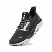 Puma Sepatu Kasual Olahraga Unisex Musim Semi/Gugur, Sepatu Sneaker Chunky Pasangan yang Nyaman dan Serbaguna 39346801 - Hitam, Putih, Biru Tua - View 8