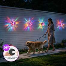 1个太阳能球形地灯：采用智能光感应技术，黄昏时自动开启。这款LED花园球灯采用几何球形设计，非常适合装饰草坪和营造夏季泳池周围的氛围照明。这些优雅的球形灯安装简便，是圣诞节、复活节、感恩节、婚礼和各种节日庆典的理想之选，也是花园和户外照明的完美选择。 - 球 - 查看 9