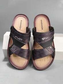 Men's Summer Hot Selling Sandals - Black - View 3
