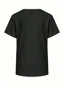 Camiseta con capucha positiva Junior Corridos Tumbados H Belicos Sad Boys- - Negro - Ver 3