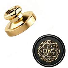 1pc Detachable Round Brass Wax Seal Stamp Head, No Handle, Suitable For Decoration, Greeting Cards, Envelopes, Wine Bottle Seals, Notebooks, Perfume Bottles - Single Piece - View 21