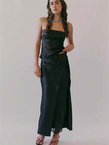 Women Two-Piece Outfits - Black - View 1