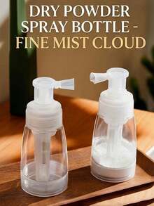 Multi-Function Powder Dispenser Bottle, Leak-Proof Powder Sprayer For Home Use, Portable Talcum Powder/Pepper Powder Shaker With Trumpet Mouth, Refillable, Perfume Bottle, Travel Bottles - Multicolor - View 5