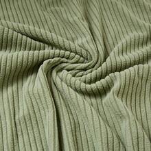 1pc Solid Color Striped Jacquard Stretch Chair Cover, All-Season Dining Chair Slipcover, Anti-Slip Kitchen Chair Protector, Suitable For Wedding, Banquet, Party - Green - View 4