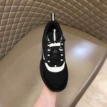 CD Men's Sneakers Women's Pair Sneakers Casual Sports Shoes Outdoor Shoes Thick Sole Fashion Retro Breathable Height Platform Sneakers - 02黑色 - 查看 6