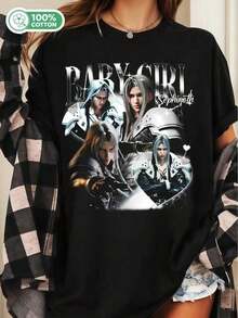 Women T-Shirts - Black - View 6