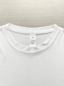 Nueva Camiseta Deportiva Casual para Hombre - Blanco - Ver 4
