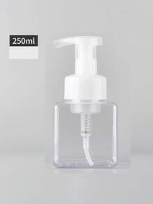1个透明按压瓶，泡沫瓶，储物瓶，分配瓶，适用于沐浴露、洗面奶、洗衣粉、洗发水、浴室润肤露和洗手液（白色、绿色，250毫升、450毫升）家居浴室装饰，秋季，返校季 - 彩色 - 查看 14