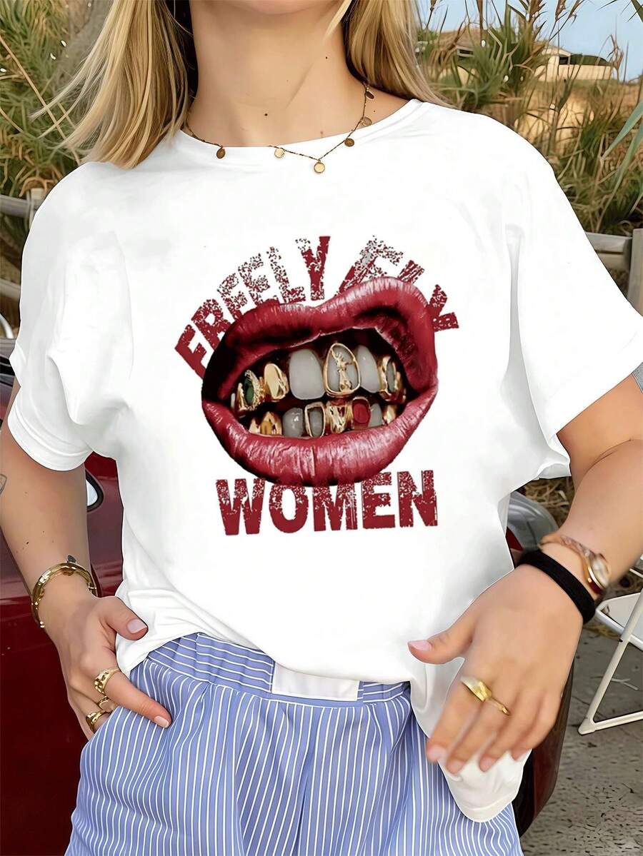 Women T-Shirts - White - View 1