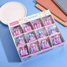 Cartoon Castle Shaped Princess Dreamy 3D Eraser, Children Student Gift Stationery - Flower - View 5