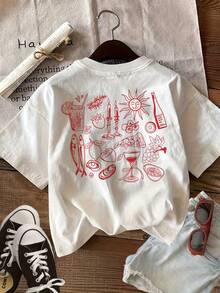 Women T-Shirts - White - View 2