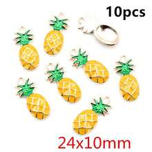 10pcs Fruit Enamel Metal Charms Apple Orange Carrot Pendant For DIY Necklace Bracelet Jewelry Making Findings Supplies - Fruit - View 18