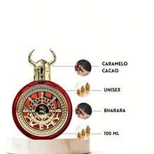 Bharara Viking Series Four Neutral Perfume Spray, 3.4oz100ml, Citrus Wood Flower Fragrance, Lasting Fragrance, Suitable For Any Place, Noble And Luxurious Gift Box Packaging, Perfect Choice For Gifts - 紅色的 - 查看 2