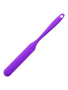 Silicone Spatula Scraper, Heat-Resistant Silicone Cake Cream Peanut Butter Mixing Scraper, Non-Stick Bread Scraper, Rubber Kitchen Blender Scraper, Long Baking Tool, Kitchen Gadgets - Multicolor - View 16