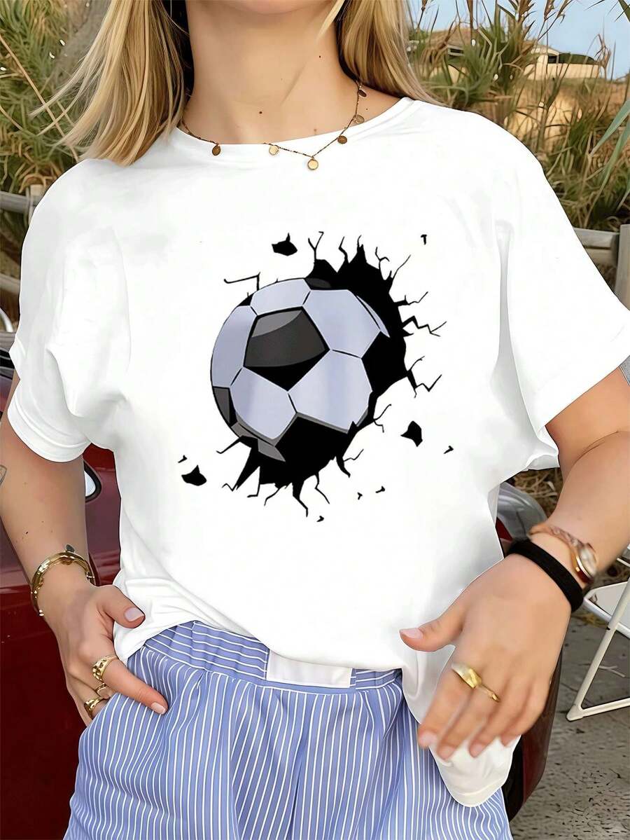 Women T-Shirts - White - View 1