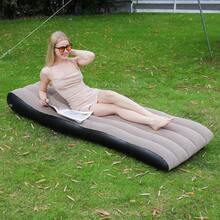 Air Mattress Thickened Ultralight Sleeping Pad For Camping Hiking Warm Portable Outdoor Inflatable Mattress - Multicolor - View 7