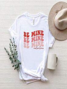 Women's Plus Size T-Shirt With 'Baseball Is My Favorite Season' Print, Casual, Black, Polyester, Short Sleeve, Crew Neck, Machine Washable, Spring And Summer Activewear, Fun Design T-Shirt, Suitable For Sports And Outdoor Activities - White 2 - View 1