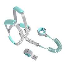 2-IN-1 HARNESS WITH LEASH, CHILD'S BRACELET, COLOR SENT AT RANDOM - Multicolor - View 8