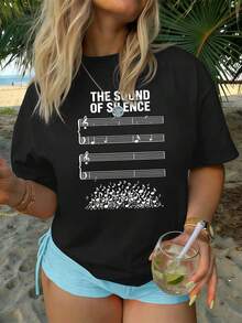 Women T-Shirts - Black - View 1