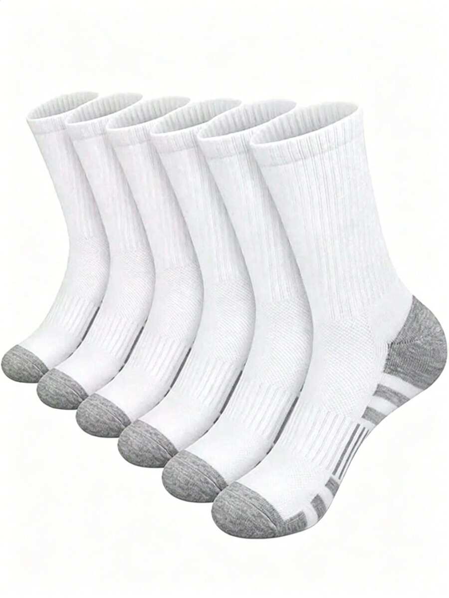 /20 Đôi tất bóng rổ dài tay dành cho nam Co - trắng - Xem 1