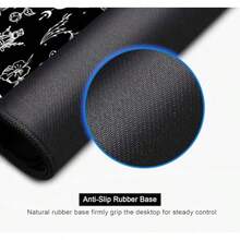 Mouse Mat - Black Occult Goth - View 5