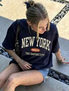Women T-Shirts - Marine - View 5